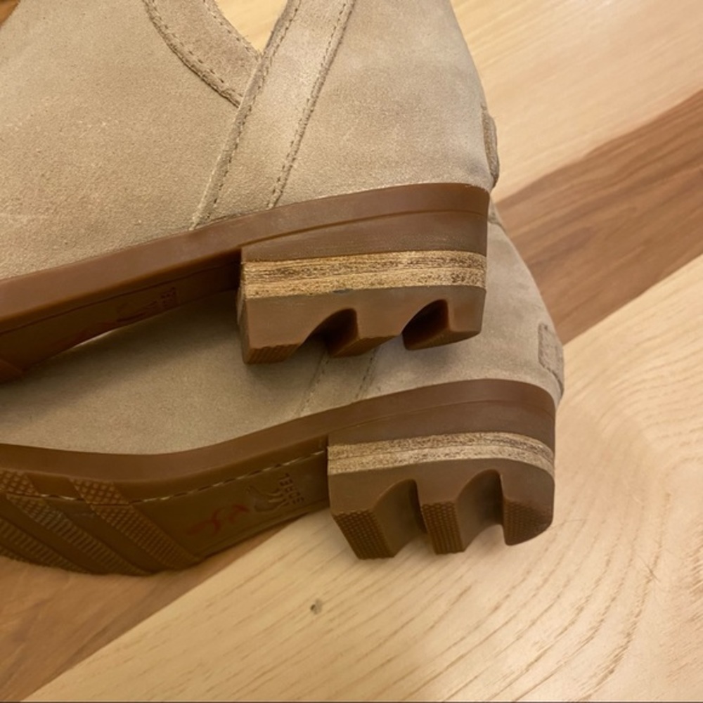 Sorel Beige Suede Ankle Booties - Picture 11 of 11